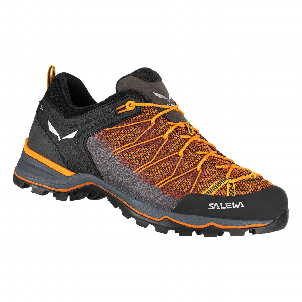 Zapatillas Trekking Hombre Chile - Salewa Mountain Trainer Lite - Naranjas/Azules - NKEP-71842